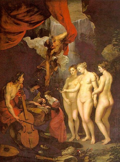 Peter Paul Rubens The Education of Marie de Medici China oil painting art